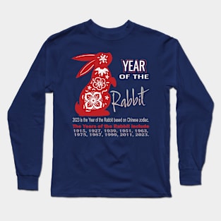 2023 Year of the Rabbit Long Sleeve T-Shirt